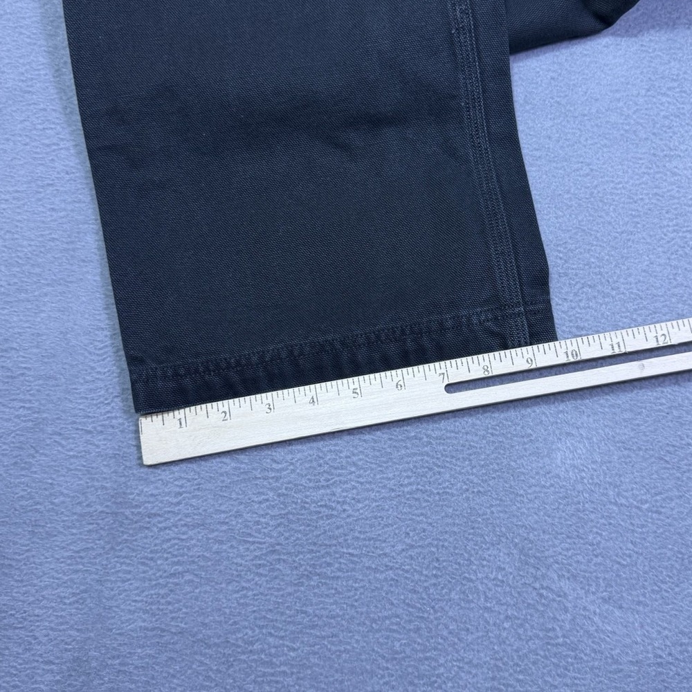 Duluth Trading Pants Mens 40x30 Black Bonded Canvas Workwear Garage Normcore - Picture 6 of 6